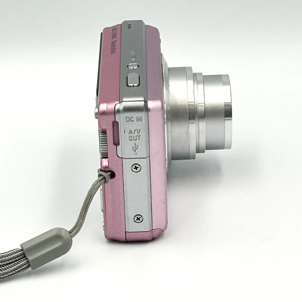 Sony Cyber-shot DSC-S950 10.1MP Pink Digital Camera Bundle 4xZoom Tested Working